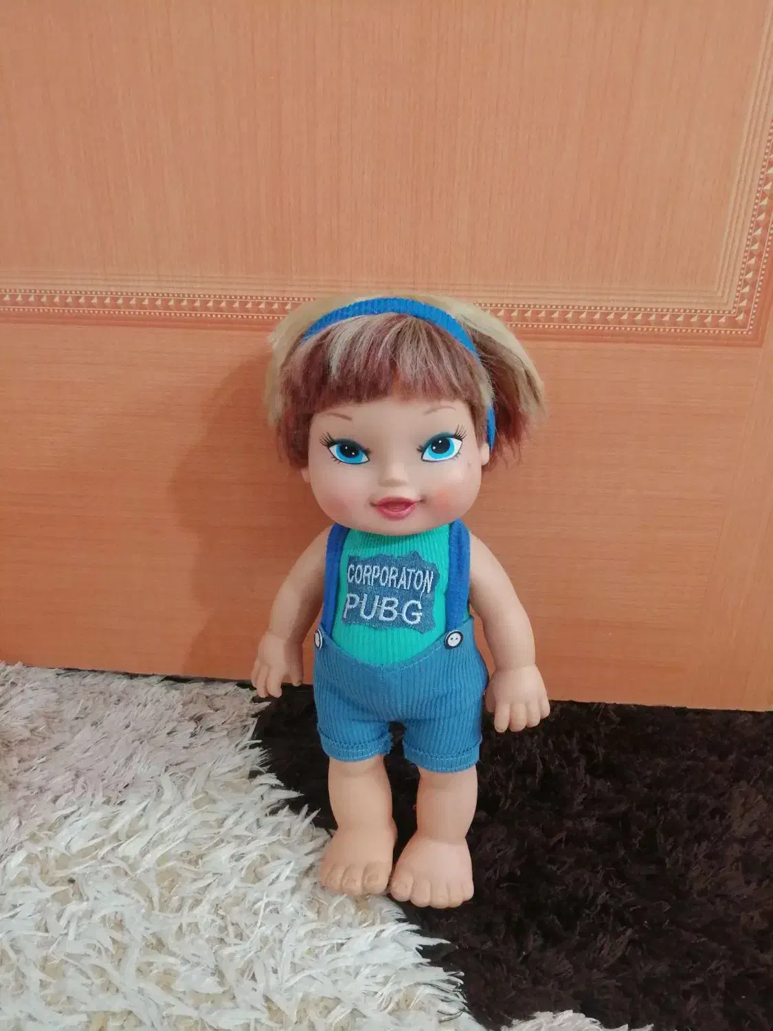 تعدادی عروسک|اسباب‌بازی بچه|کاشان, شهدا|دیوار