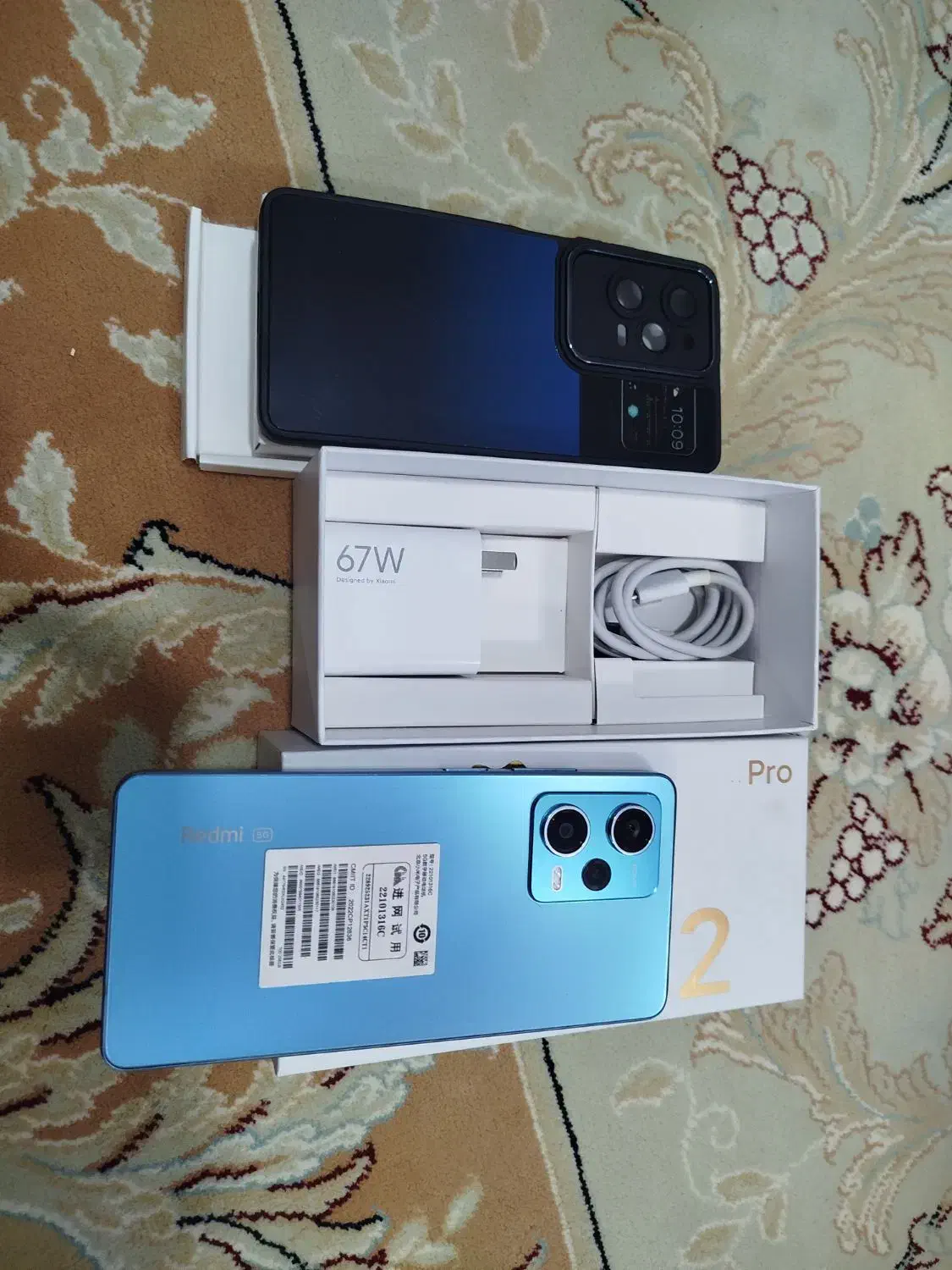 نوت 12 پرو5Gحافظه 256 رام 12 فقط معاوضه|موبایل|تهران, والفجر (افسریه)|دیوار
