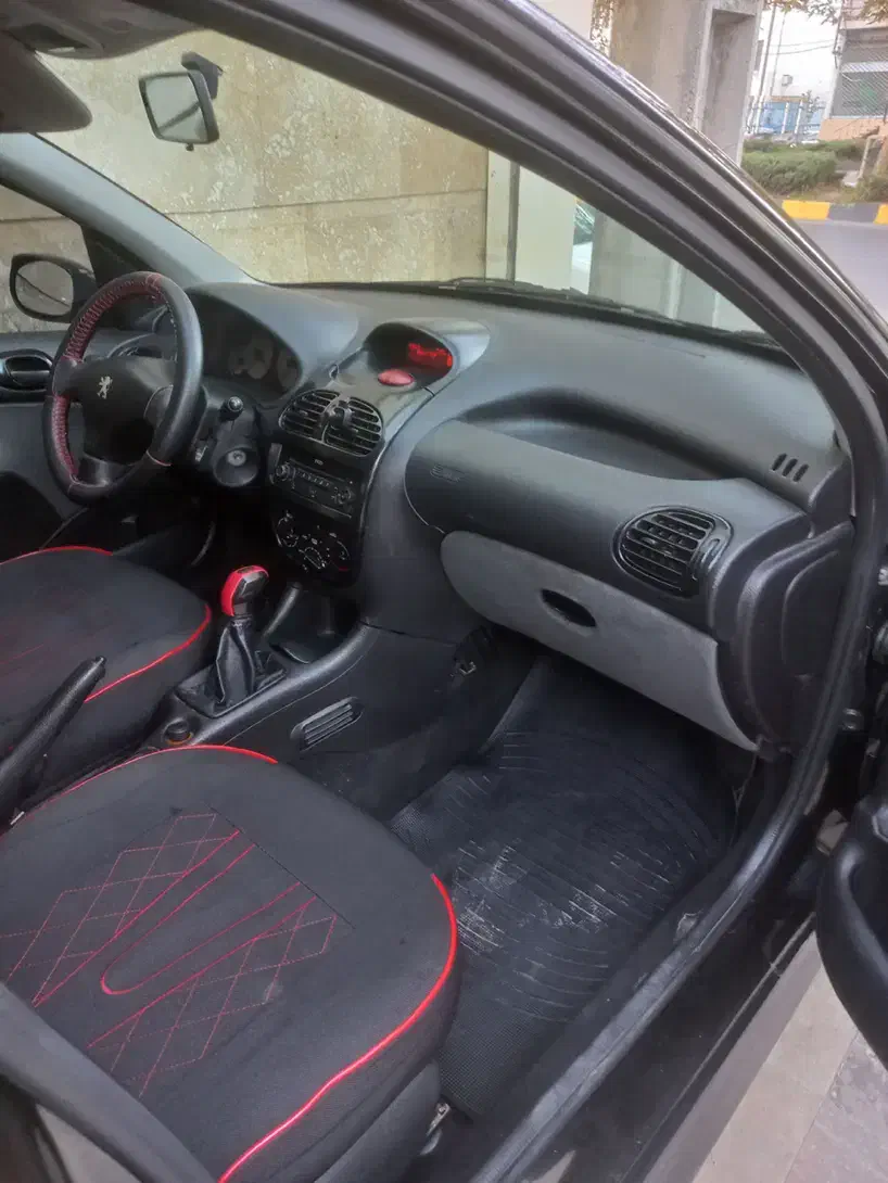 ۲۰۶ مشکی خوشگل|خودرو سواری و وانت|نوشهر, |دیوار