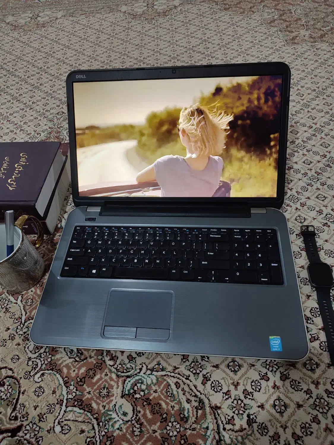 لپتاپ مهندسی cori7 هفده اینچ بزرگ، پردازش قدرتمند|رایانه همراه|پارسآباد, |دیوار