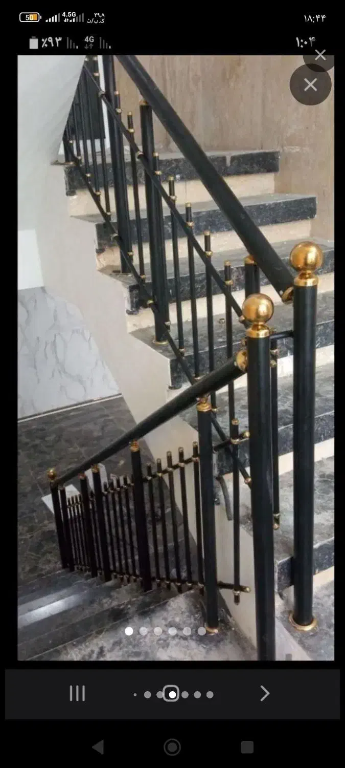 کارگاه نرده استیل.نرده شیشه سکوریت .نرده کابلی|خدمات پیشه و مهارت|قزوین, |دیوار