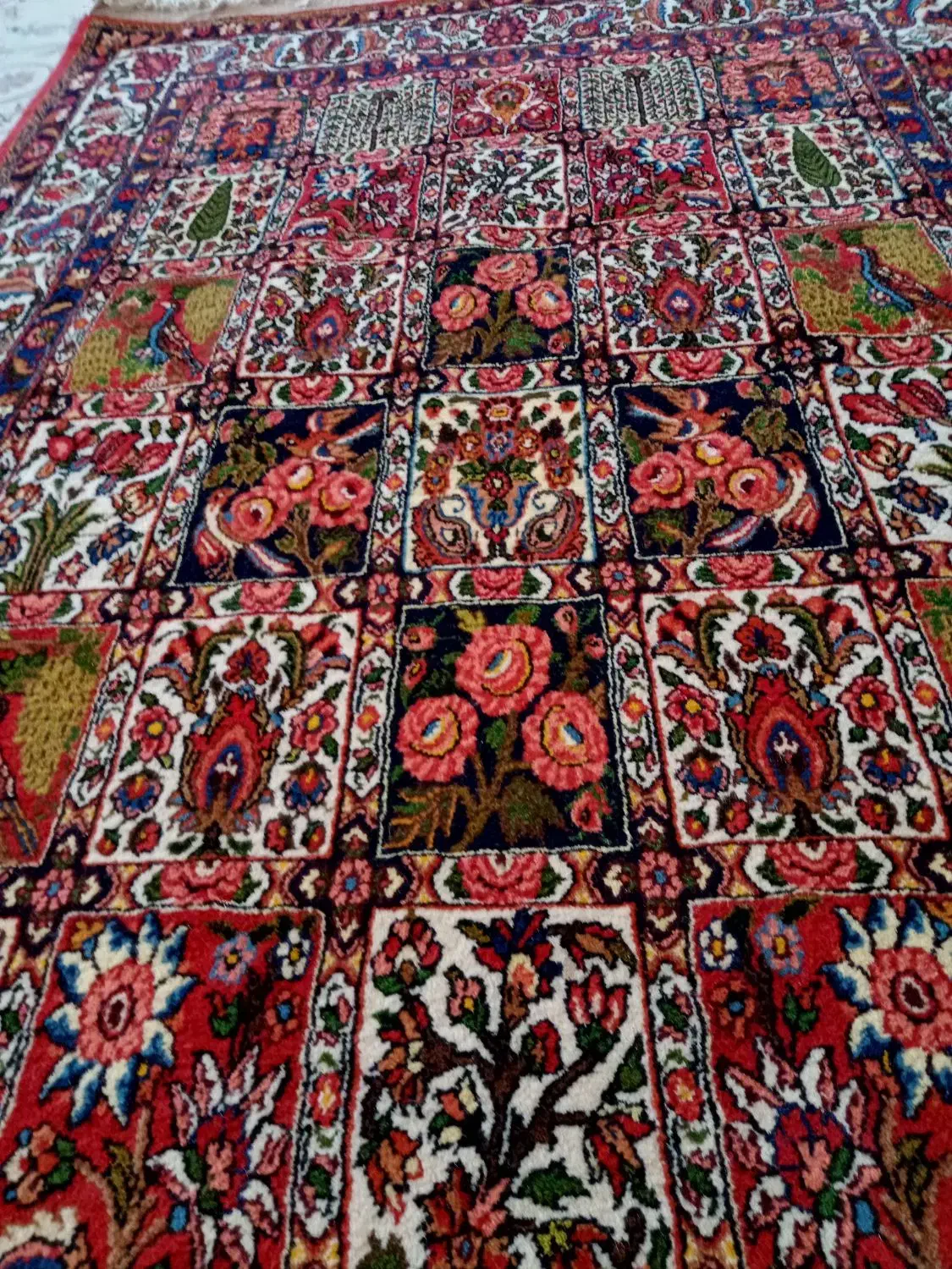 فرش دستبافت چالشتری|فرش|سامان, |دیوار