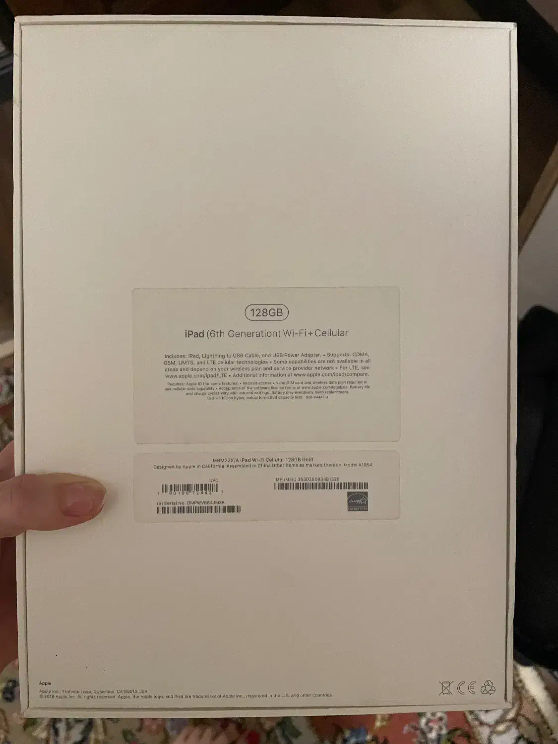 آیپد نسل ۶ اپل سیم کارت خور رنگ رز گلد|تبلت|تهران, اباذر|دیوار