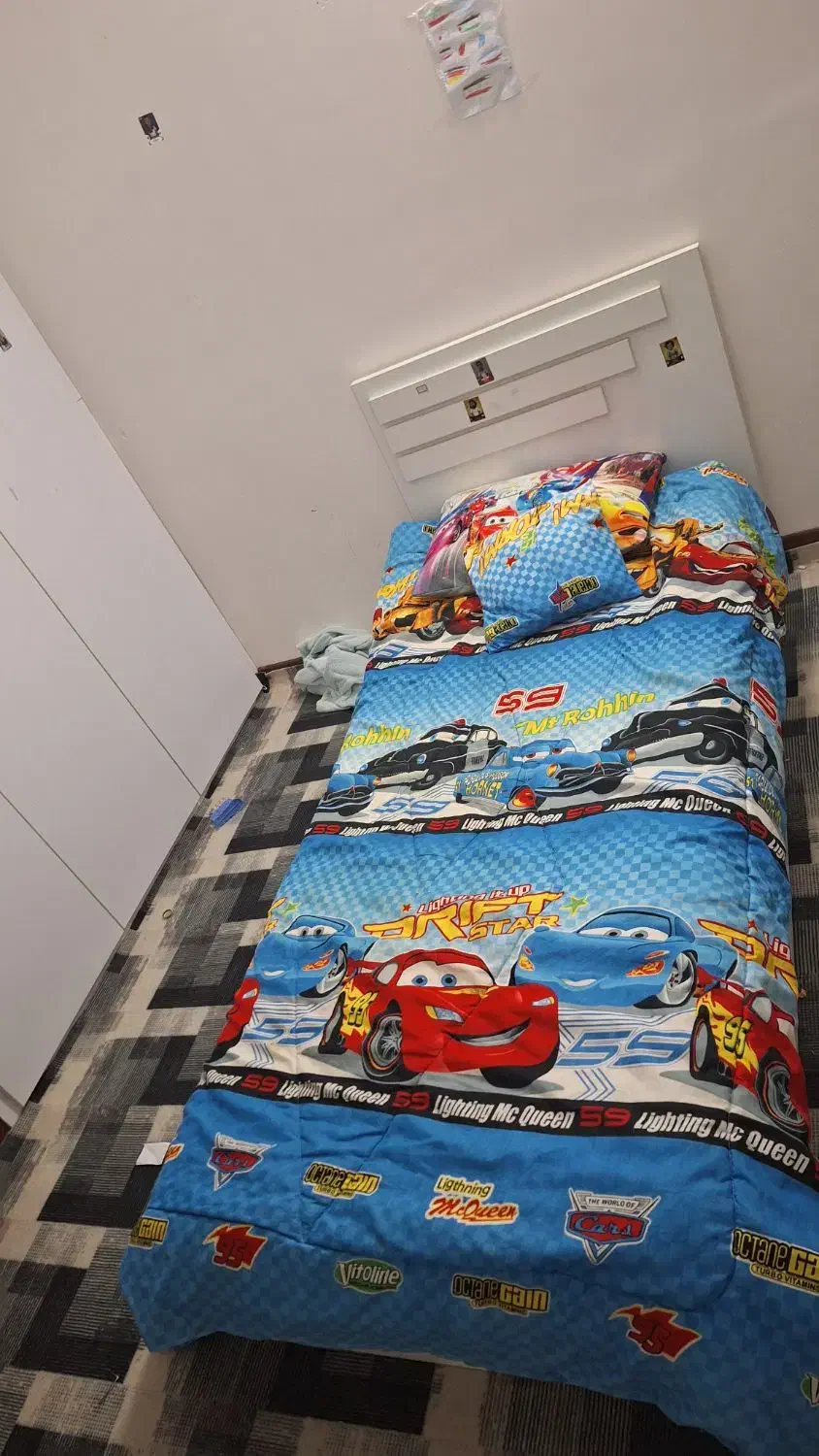 تخت نوجوان|تخت و سرویس خواب|قم, انسجام|دیوار