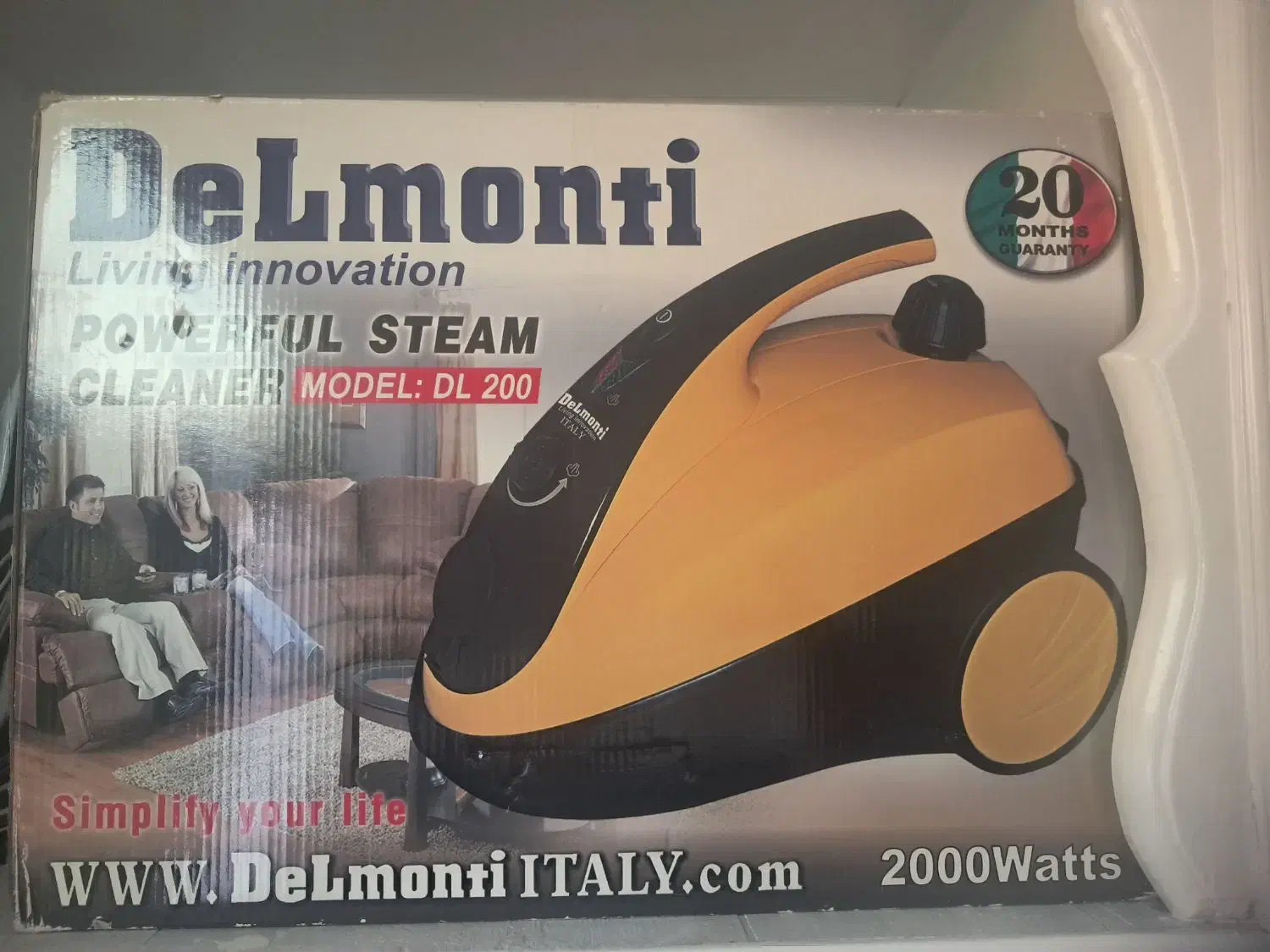 بخارشوی دلمونتی|جاروبرقی، جارو شارژی، بخارشو|اصفهان, خلیل آباد|دیوار