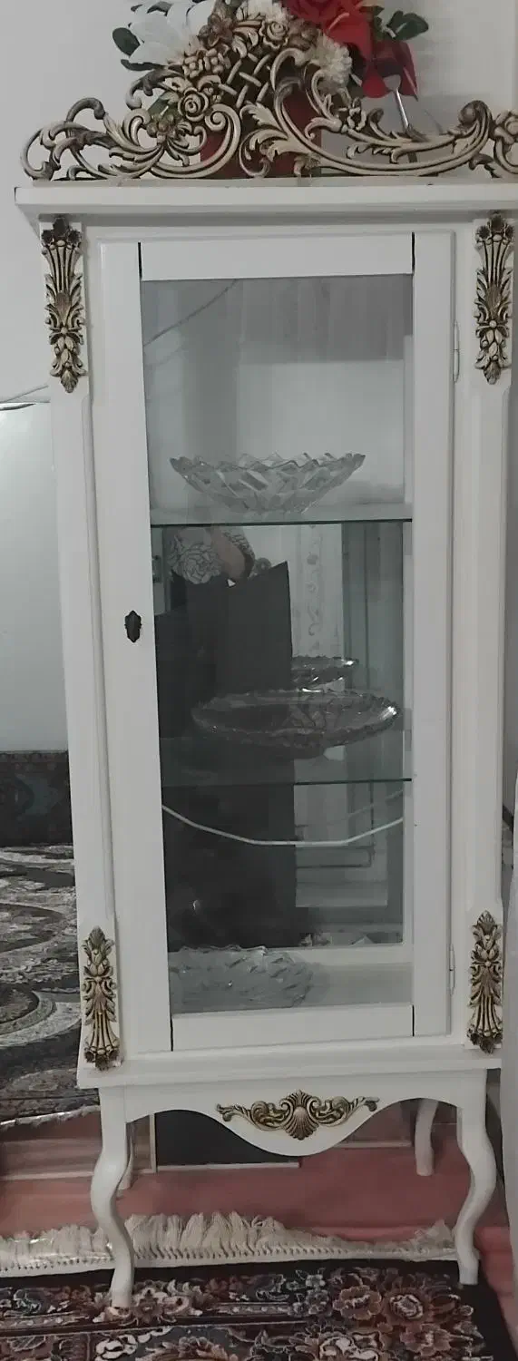 ویترین گنجه|بوفه، ویترین، کنسول|گلبهار, شهر جدید گلبهار|دیوار