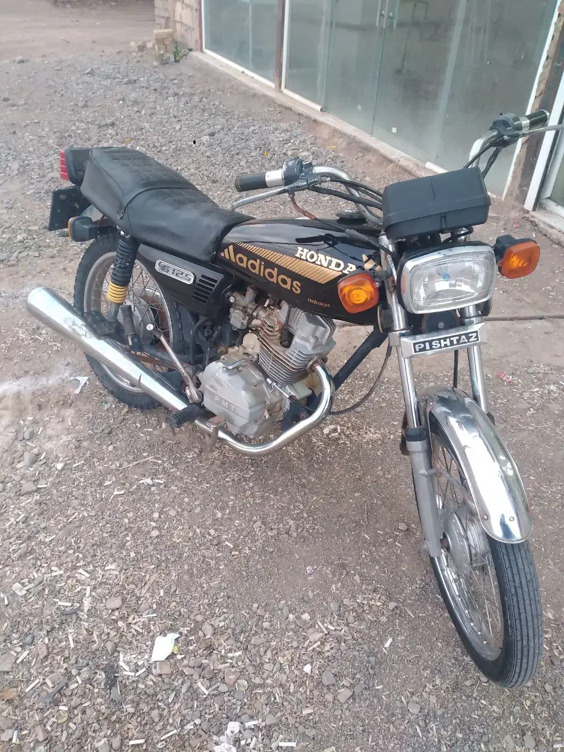 پیشتاز|موتورسیکلت|میان جلگه, |دیوار