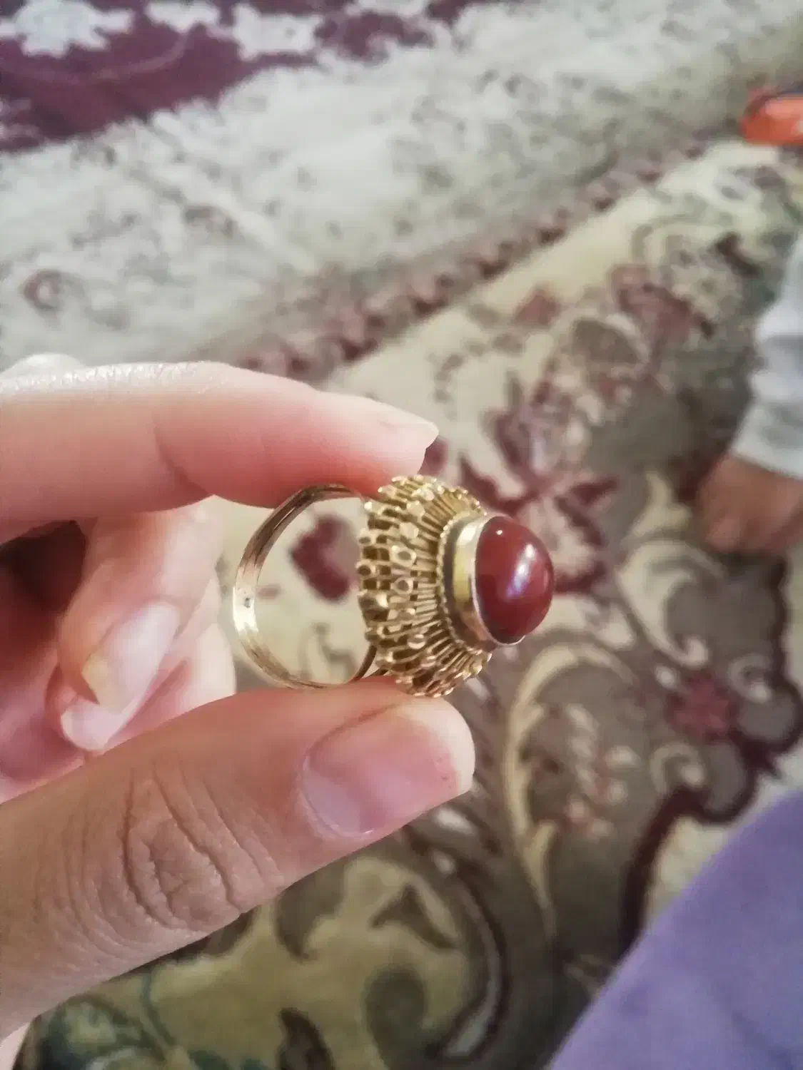 انگشتر طلای قدیمی|جواهرات|سبزوار, طبرسی (جعفرآباد)|دیوار