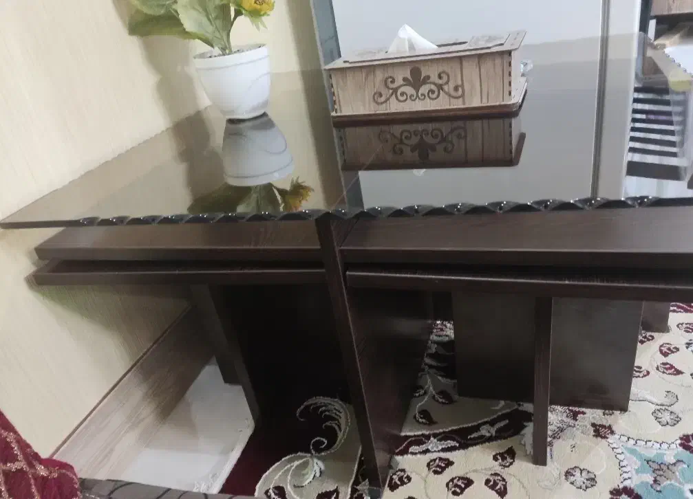 میز  جلو‌مبای وعسلی و قالیچه|مبلمان خانگی و میز عسلی|فردیس, شهرک شهید حسینی|دیوار