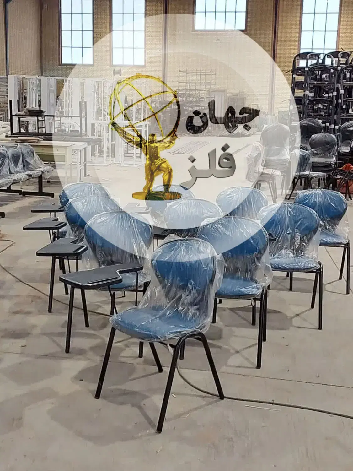 صندلی دانشجویی صدفی،محصلی،دسته دار(آبی)|صندلی و نیمکت|تهران, نعمتآباد|دیوار