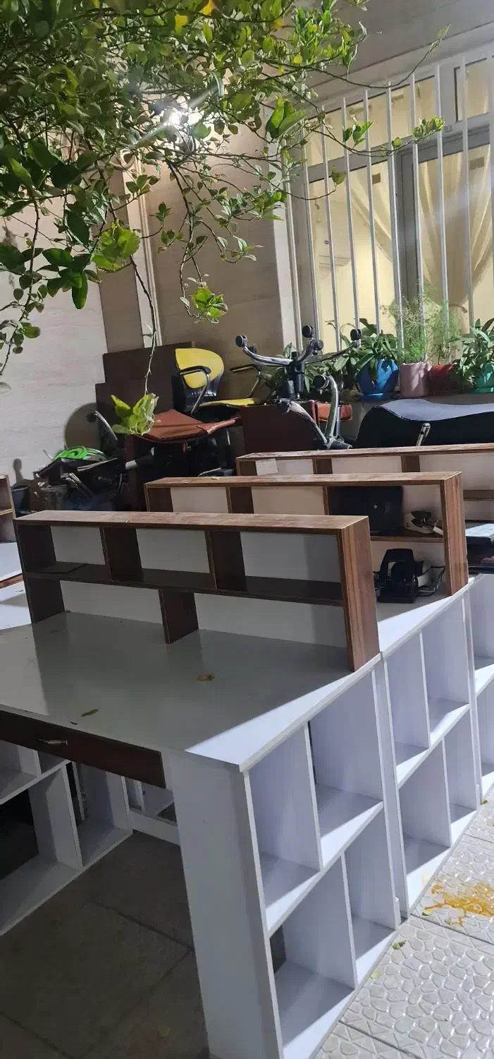 میز و صندلی های اداری و مطالعه کتابخانه دار|دفتر کار|بوشهر, |دیوار