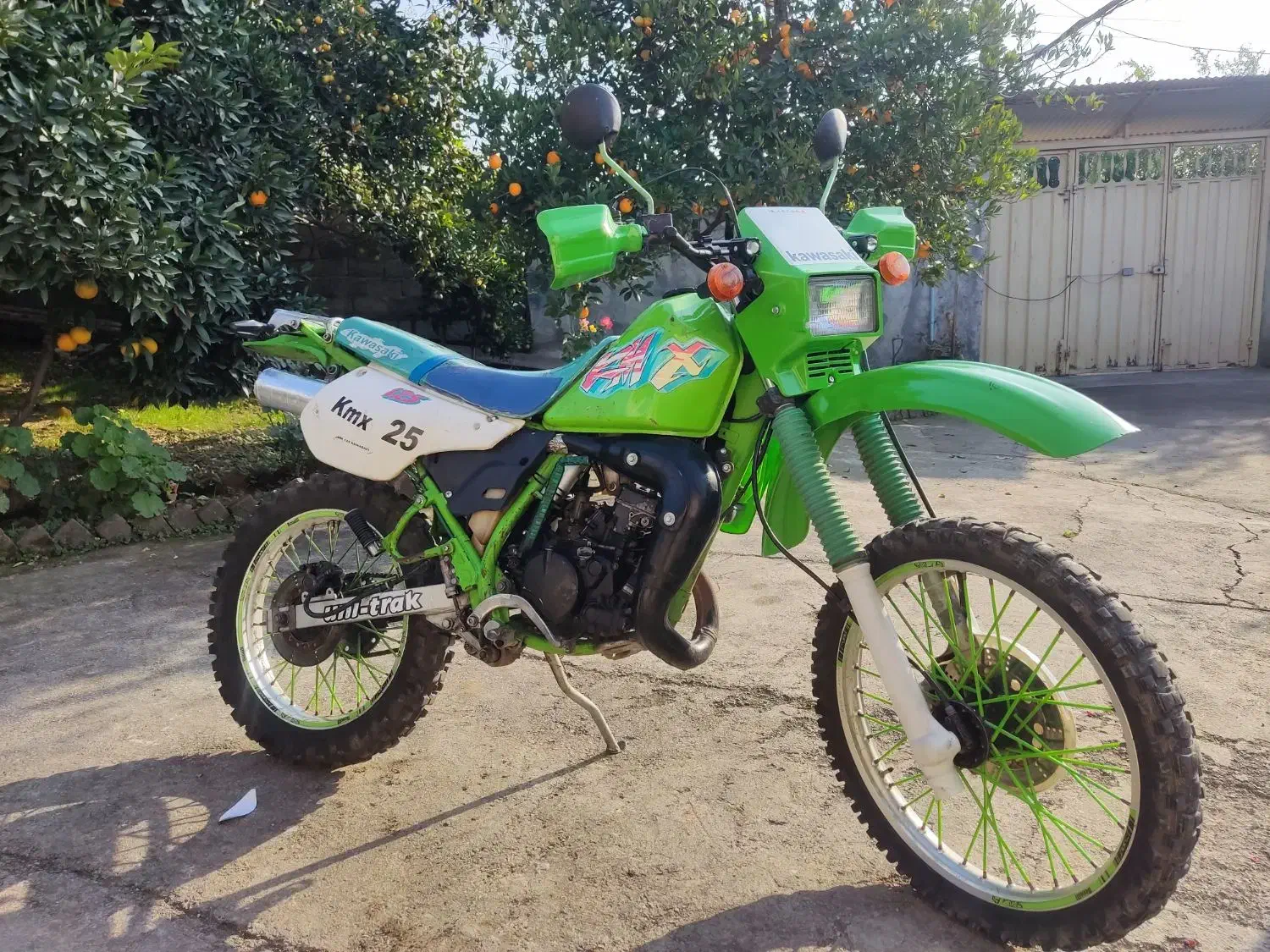 کامکس۱۲۵ کاوازاکی kmx125 مدارک|موتورسیکلت|قائمشهر, |دیوار