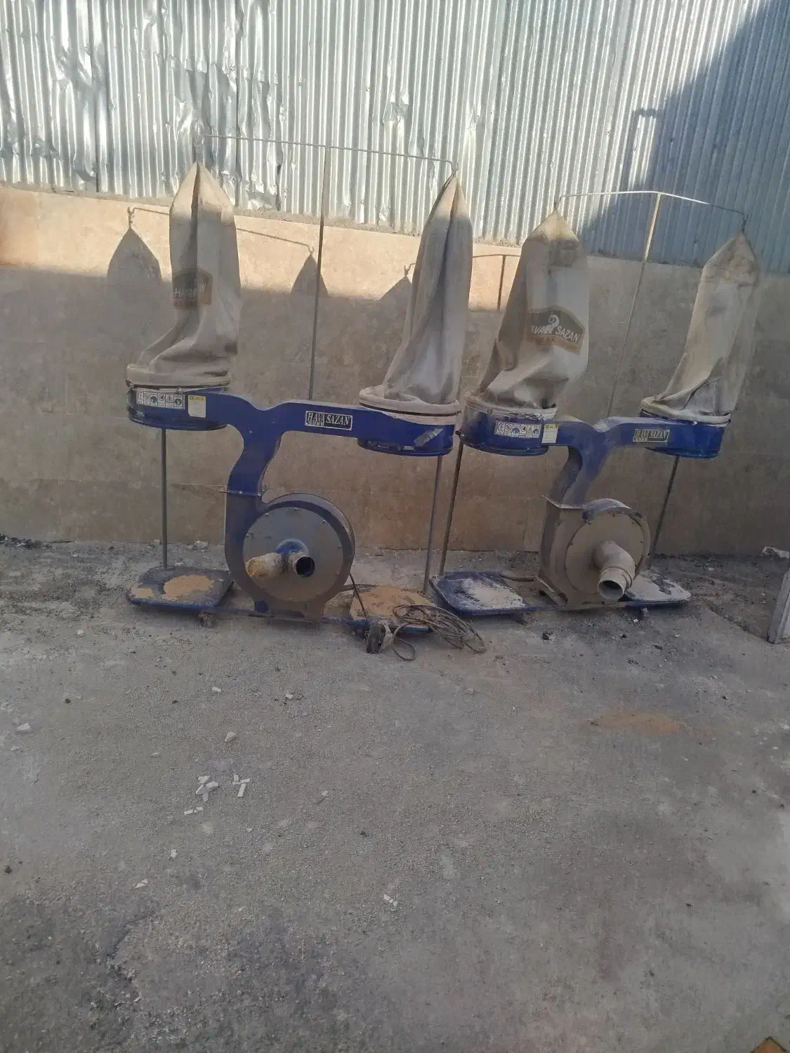 پمپ باد 1000لیتری و مکنده دو قلو هواسازان|فروشگاه و مغازه|شیراز, احمدی جنوبی|دیوار