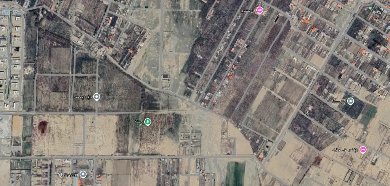 2880 متر باغ خام سه بر خوشنام|فروش زمین و ملک کلنگی|ملارد, |دیوار