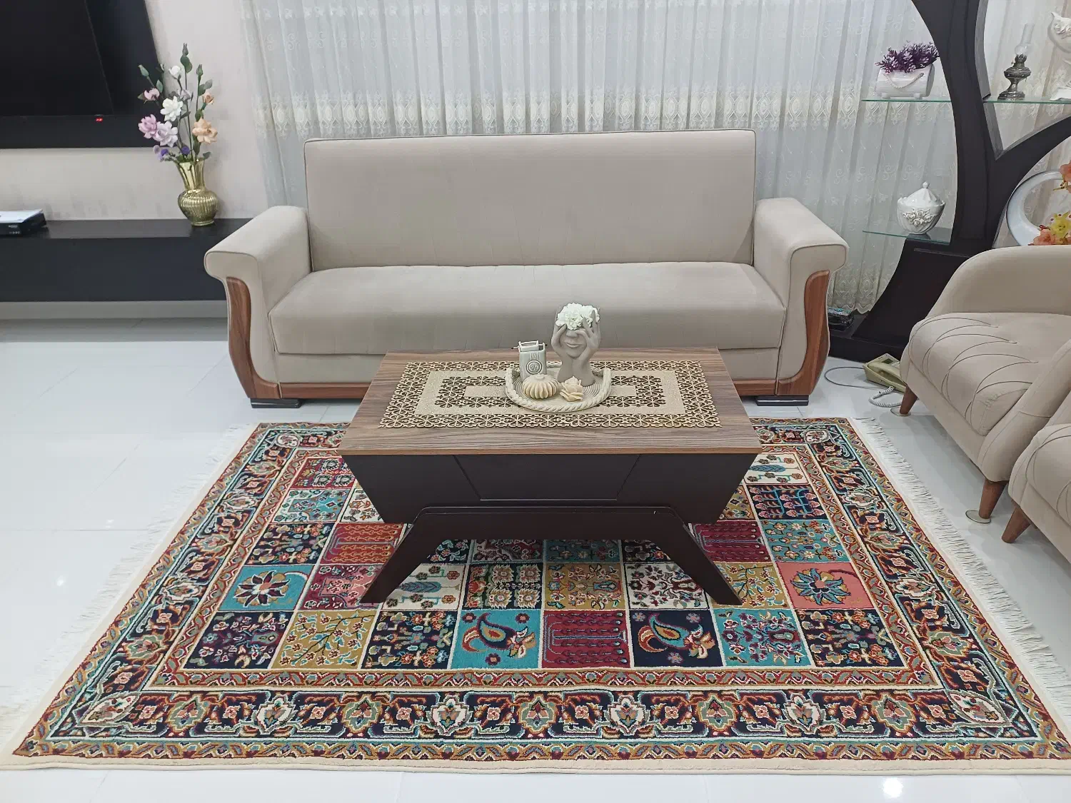 گلیم فرش|فرش|سنندج, |دیوار