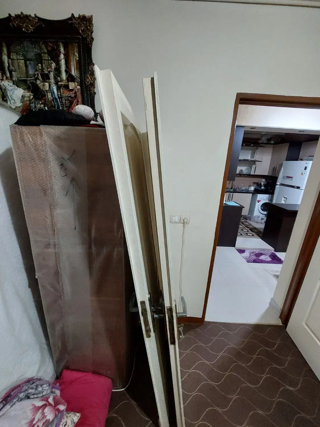 فروش ۲ درب ام دی اف چوبی|مصالح و تجهیزات ساختمان|اهواز, کوی نفت|دیوار