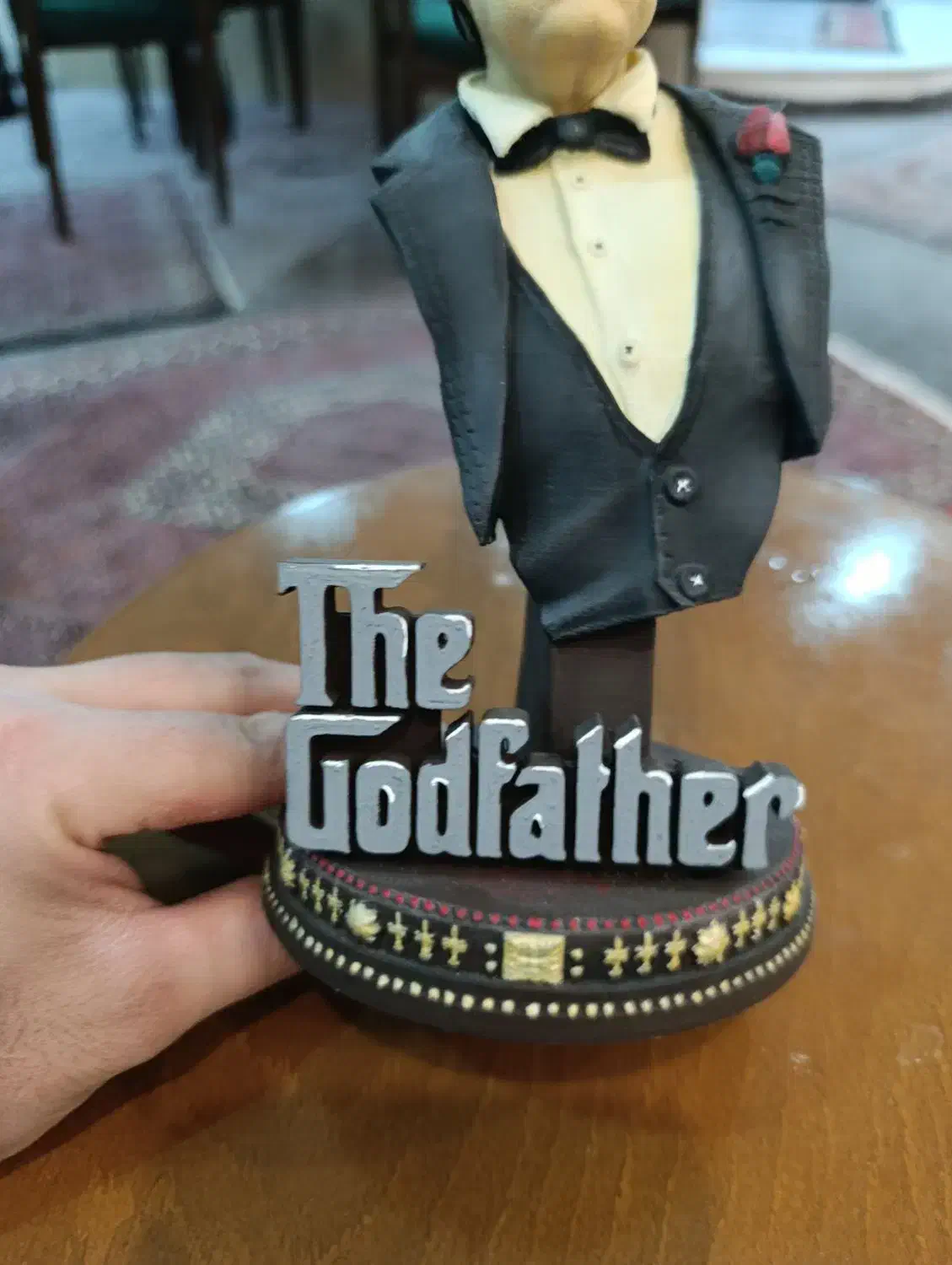 مجسمه طرح پدرخوانده فیلم The Godfather|مجسمه، تندیس، ماکت|زنجان, |دیوار