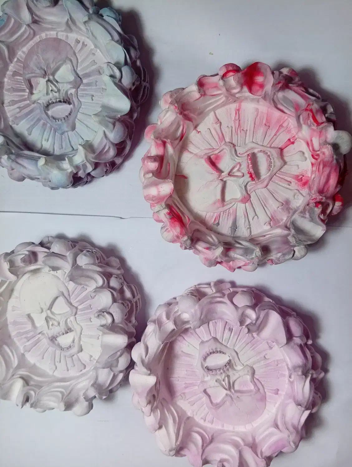 جا سیگاری سنگ مصنوعی|صنایع دستی و سایر لوازم تزئینی|سمنان, |دیوار