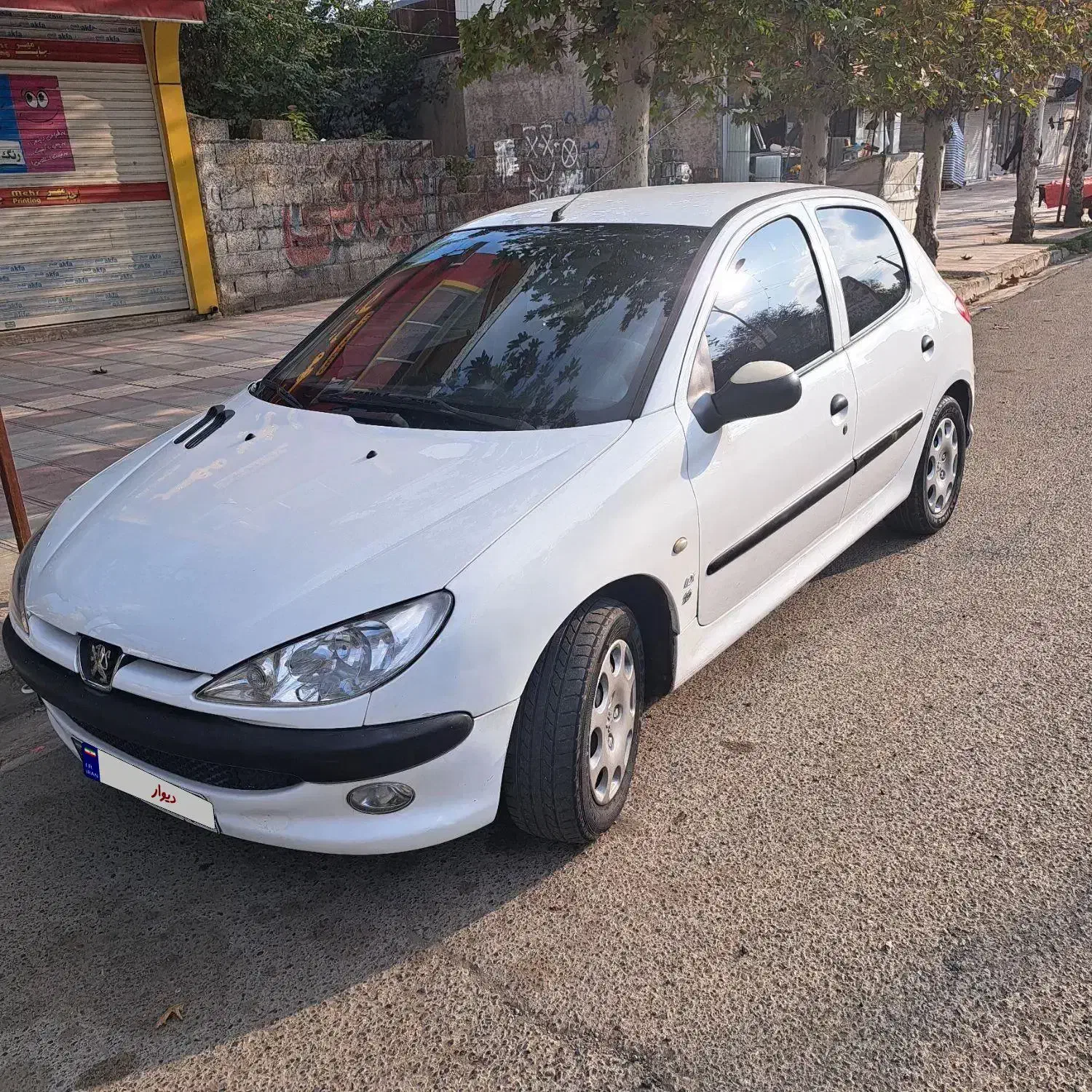 ۲۰۶ تیپ ۵ بیرنگ مدل ۹۵|خودرو سواری و وانت|رشت, یخسازی|دیوار