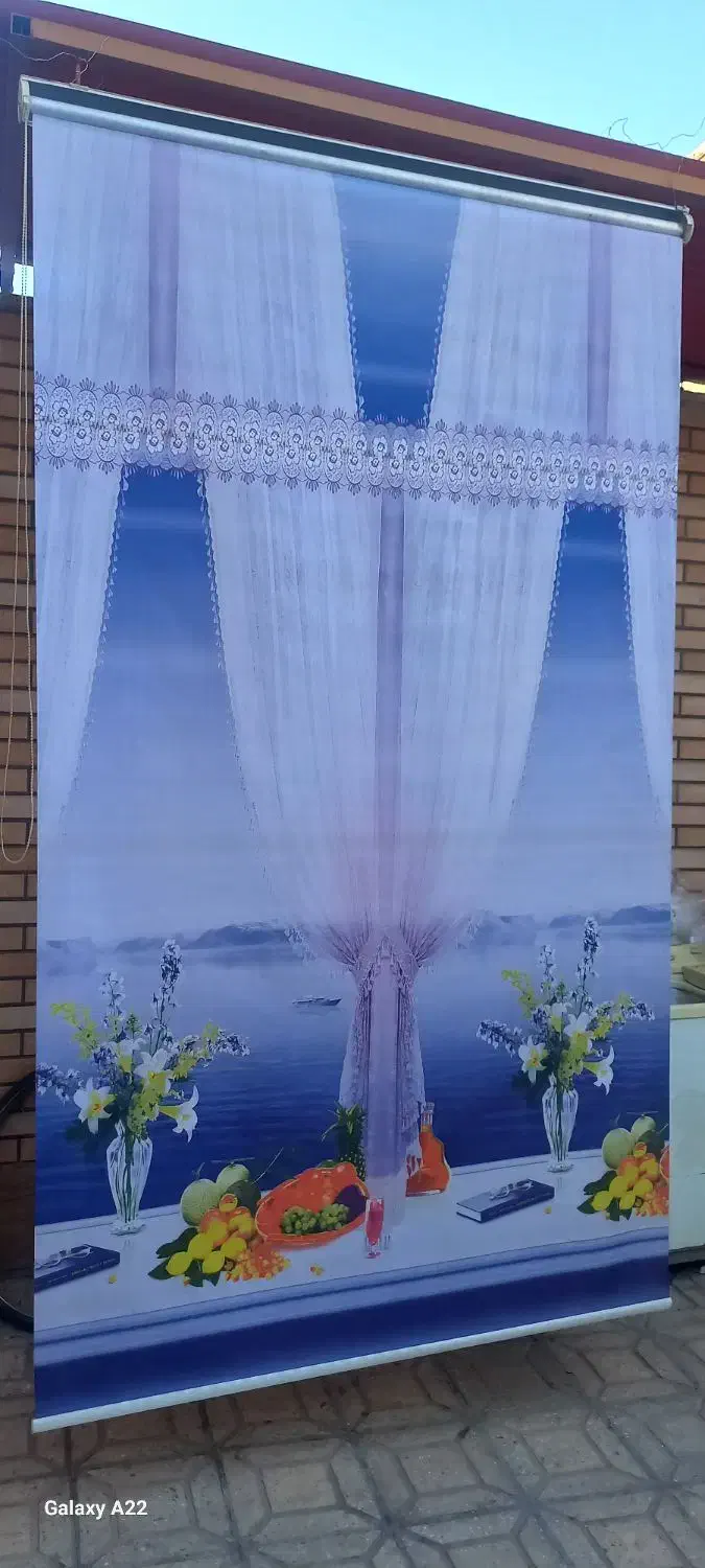 پرده اپن آشپزخانه|پرده، رانر، رومیزی|کاشان, عربها|دیوار