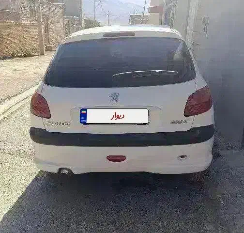 206اتومات کارخانه تیپ 6موتورtu5|خودرو سواری و وانت|کیار, |دیوار