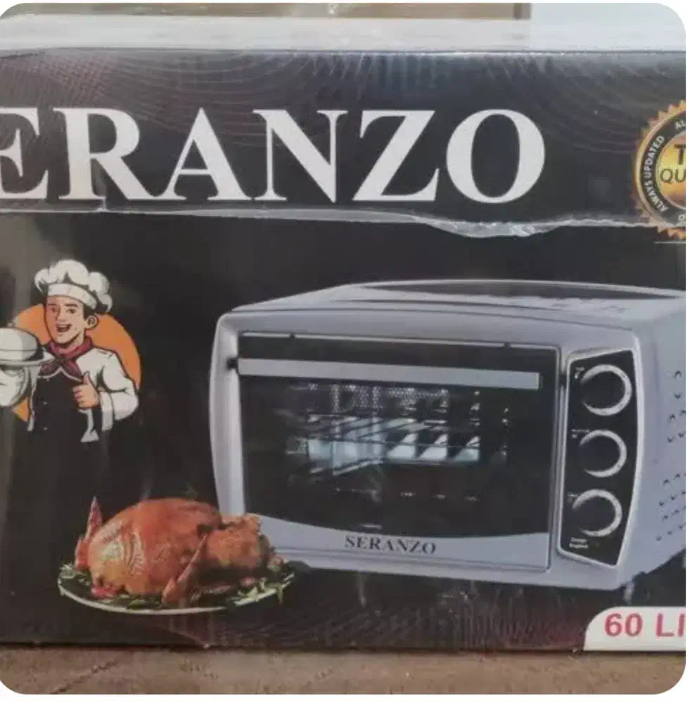 فروش آوون توستر سرانزو ۶۰لیتر جدید نونو|اجاق گاز و لوازم برقی پختوپز|شیراز, شهرک والفجر|دیوار