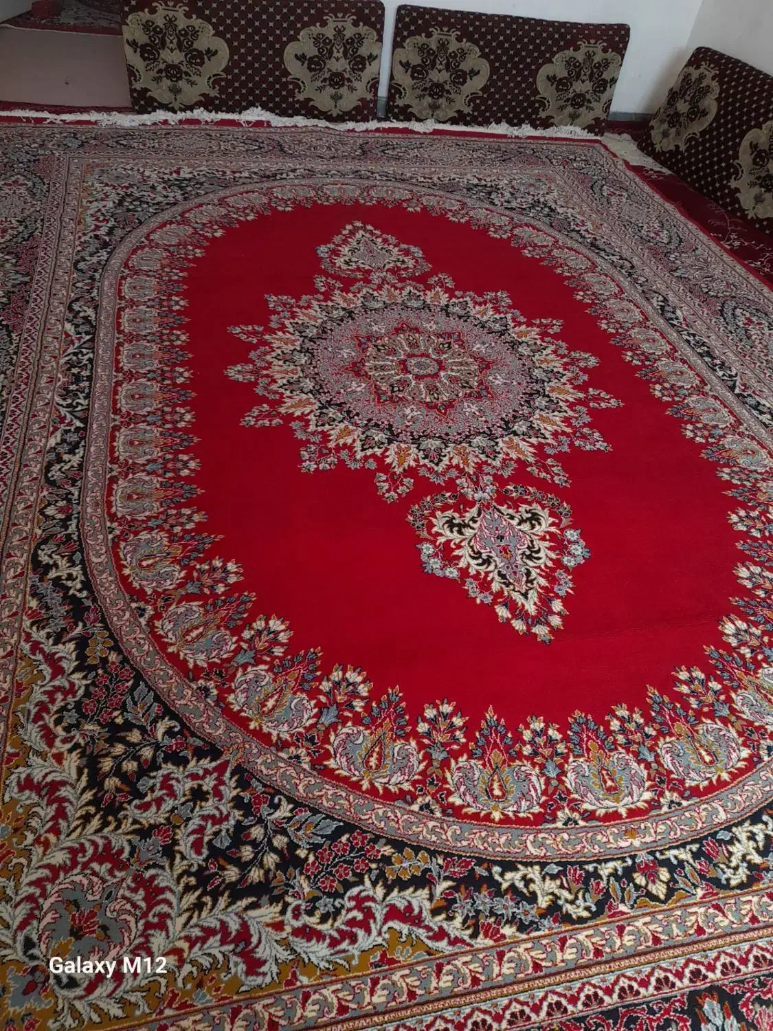 فرش تمام نخ 12متری|فرش|دهلران, |دیوار