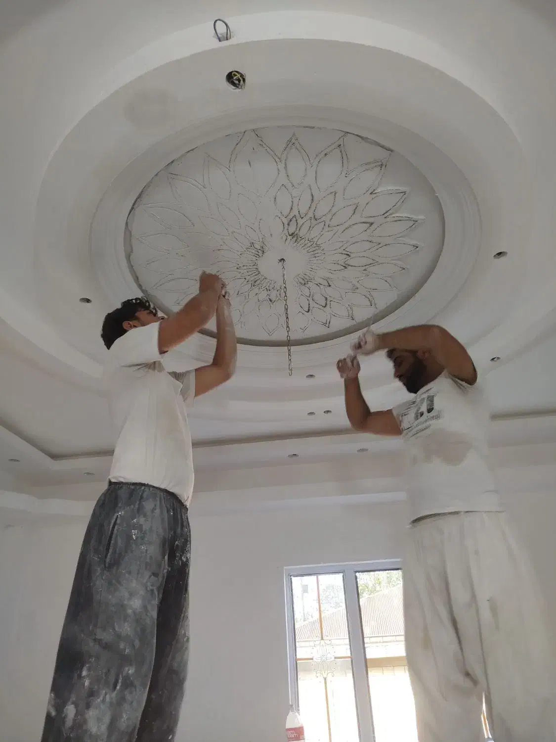 گچبری.گچکاری گچ کاری|خدمات پیشه و مهارت|املش, |دیوار