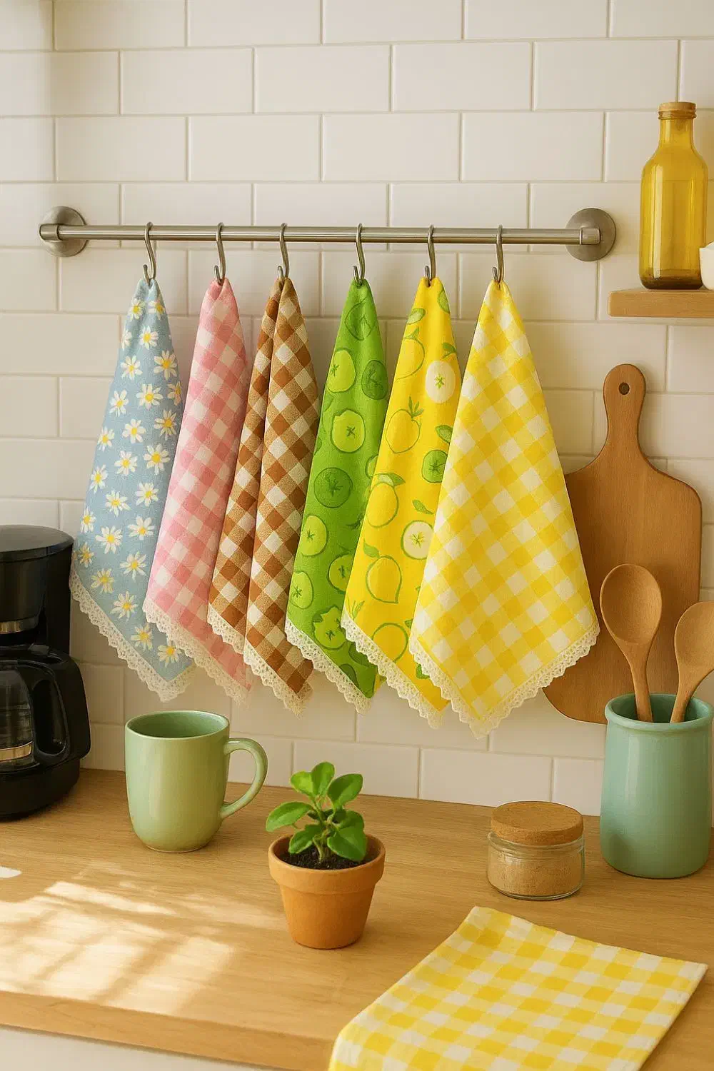 دستمال آشپزخانه|سفره، حوله، دستمال آشپزخانه|گرگان, |دیوار