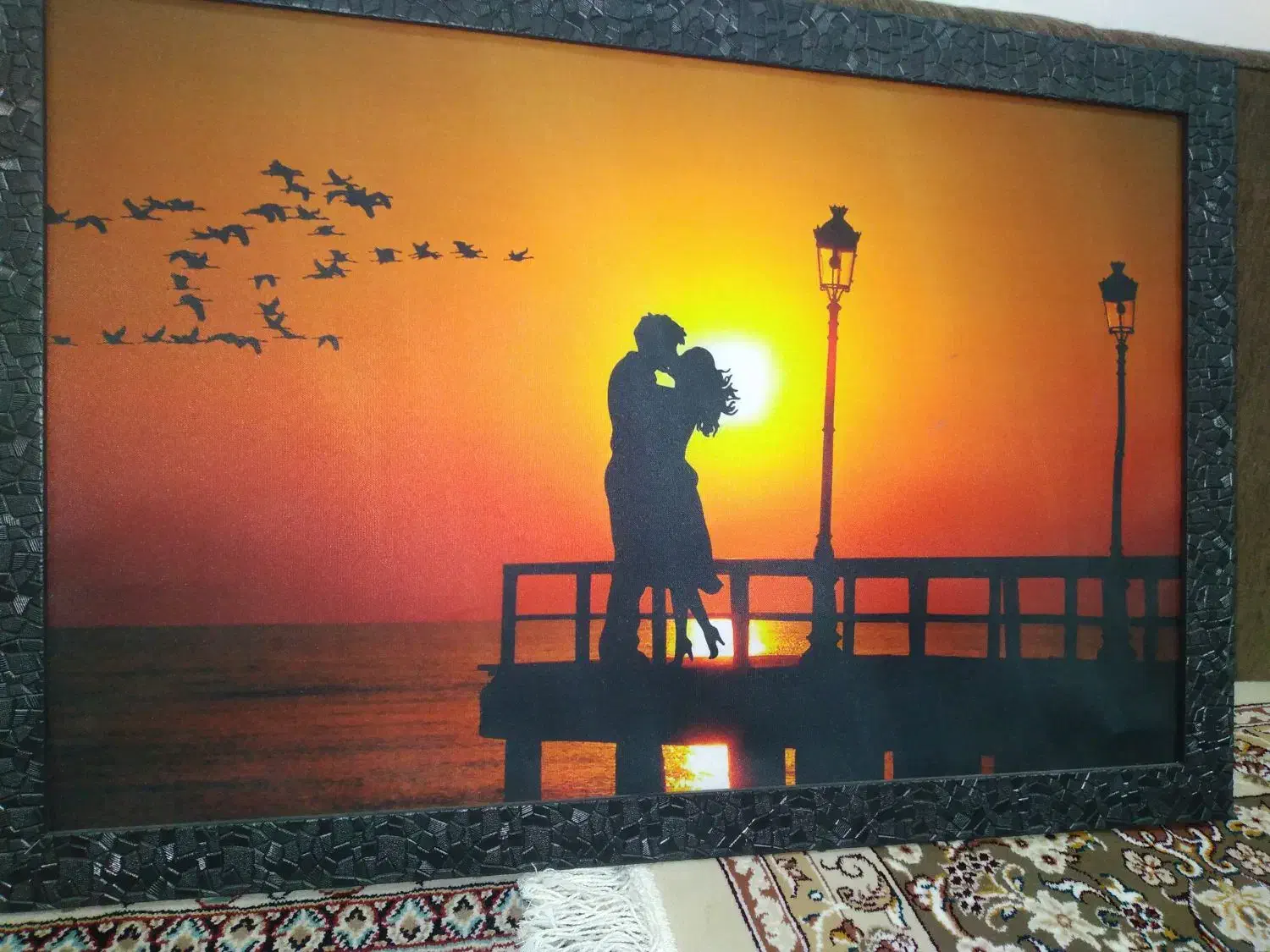 تابلوی چراغ خواب|چراغ خواب و آباژور|قم, در بهشت|دیوار