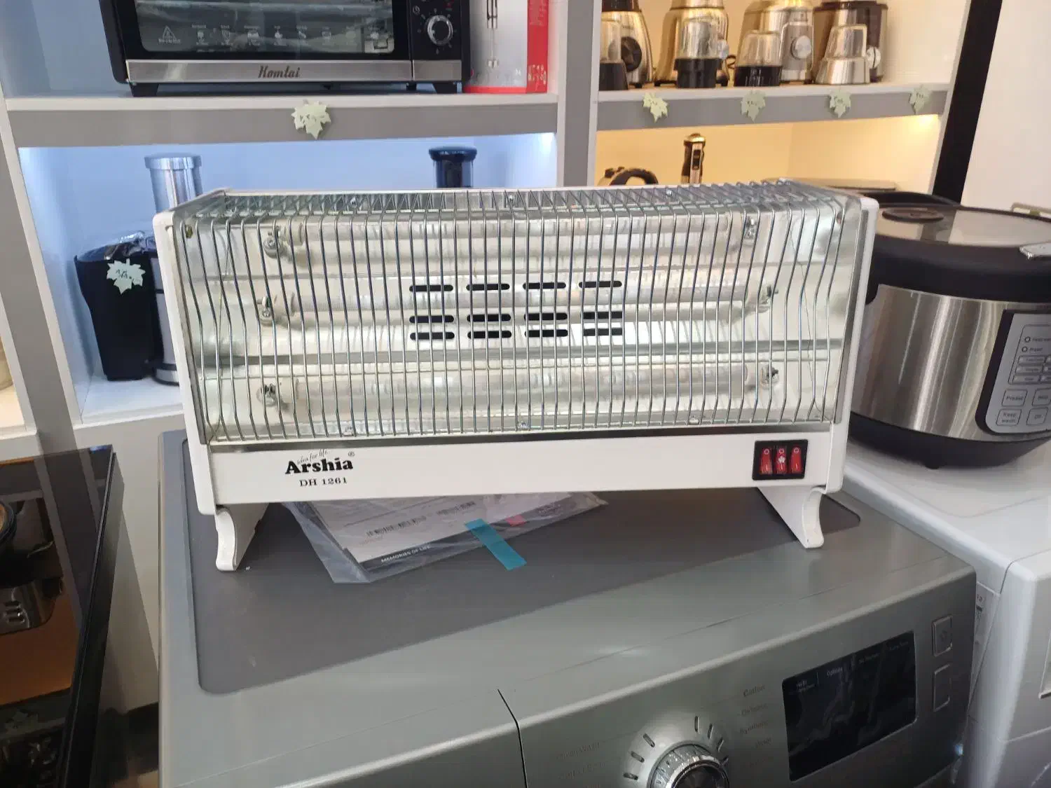 بخاری برقی کم مصرف فن دار|بخاری، هیتر، شومینه|نیشابور, هفده شهریور|دیوار