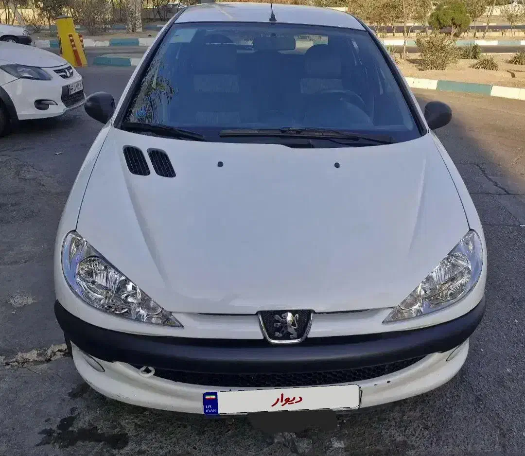 206مدل۹۶تیپ ۵بدون رنگ|خودرو سواری و وانت|رفسنجان, |دیوار