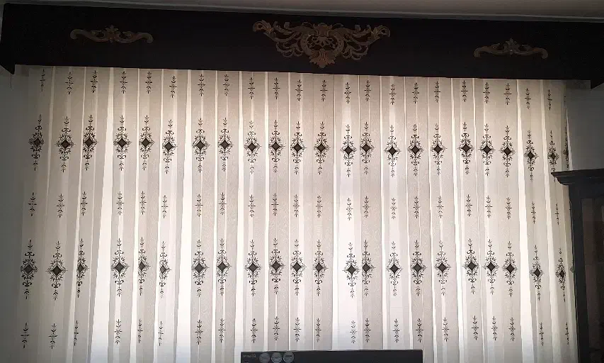 دو عدد پرده و کتیبه|پرده، رانر، رومیزی|قم, بنیاد|دیوار