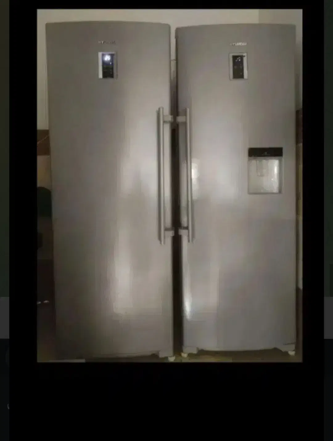 یخچال فریزر دوقلوی هیوندای۴۴فوت|یخچال و فریزر|قیدار, |دیوار