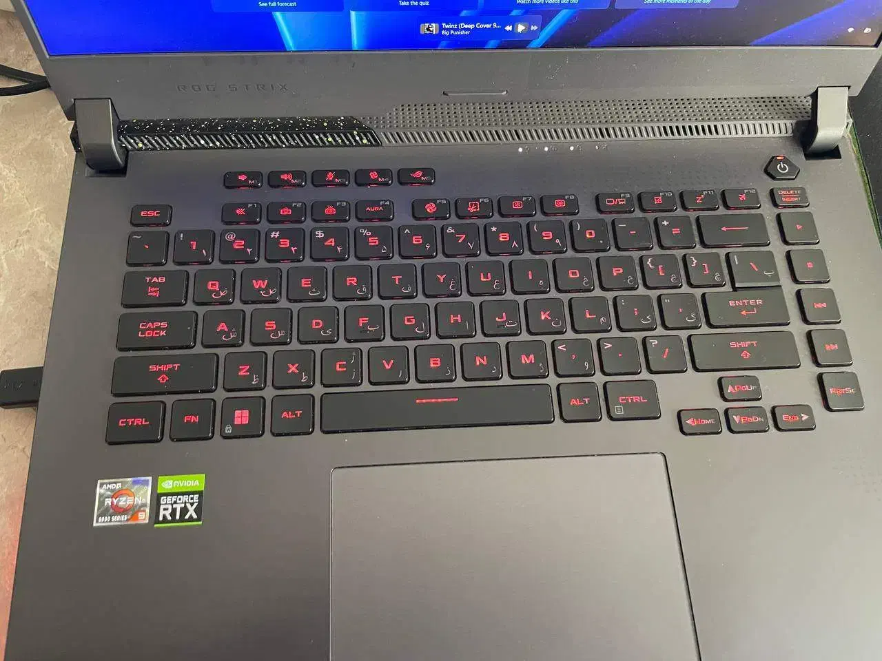 ایسوس راگ 2K 165HZ IPS 3060|رایانه همراه|تهران, ازگل|دیوار