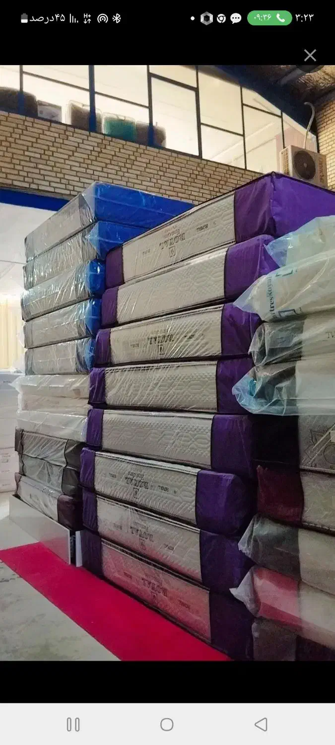 تشک با الیاف یورولوکس|تشک تختخواب|تهران, چیتگر شمالی|دیوار