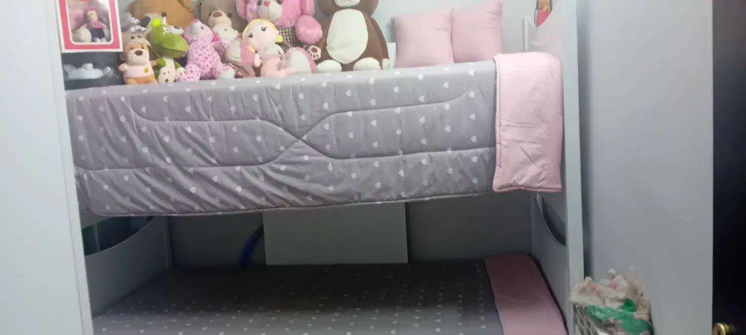 تخت دو طبقه نو نو مارک اوید|تخت و سرویس خواب|بروجرد, |دیوار