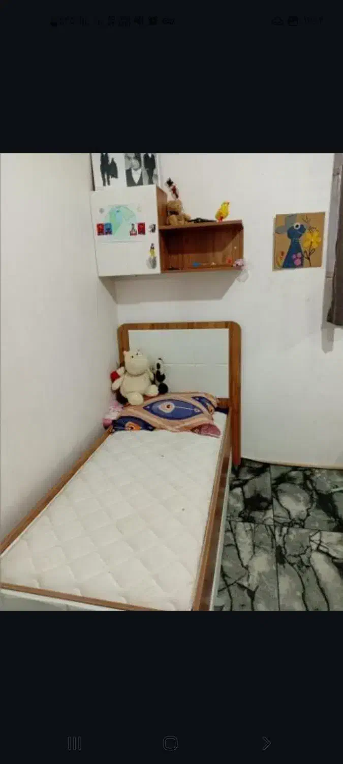 تخت کودک|تخت و سرویس خواب|رباط‌کریم, رباط‌کریم|دیوار