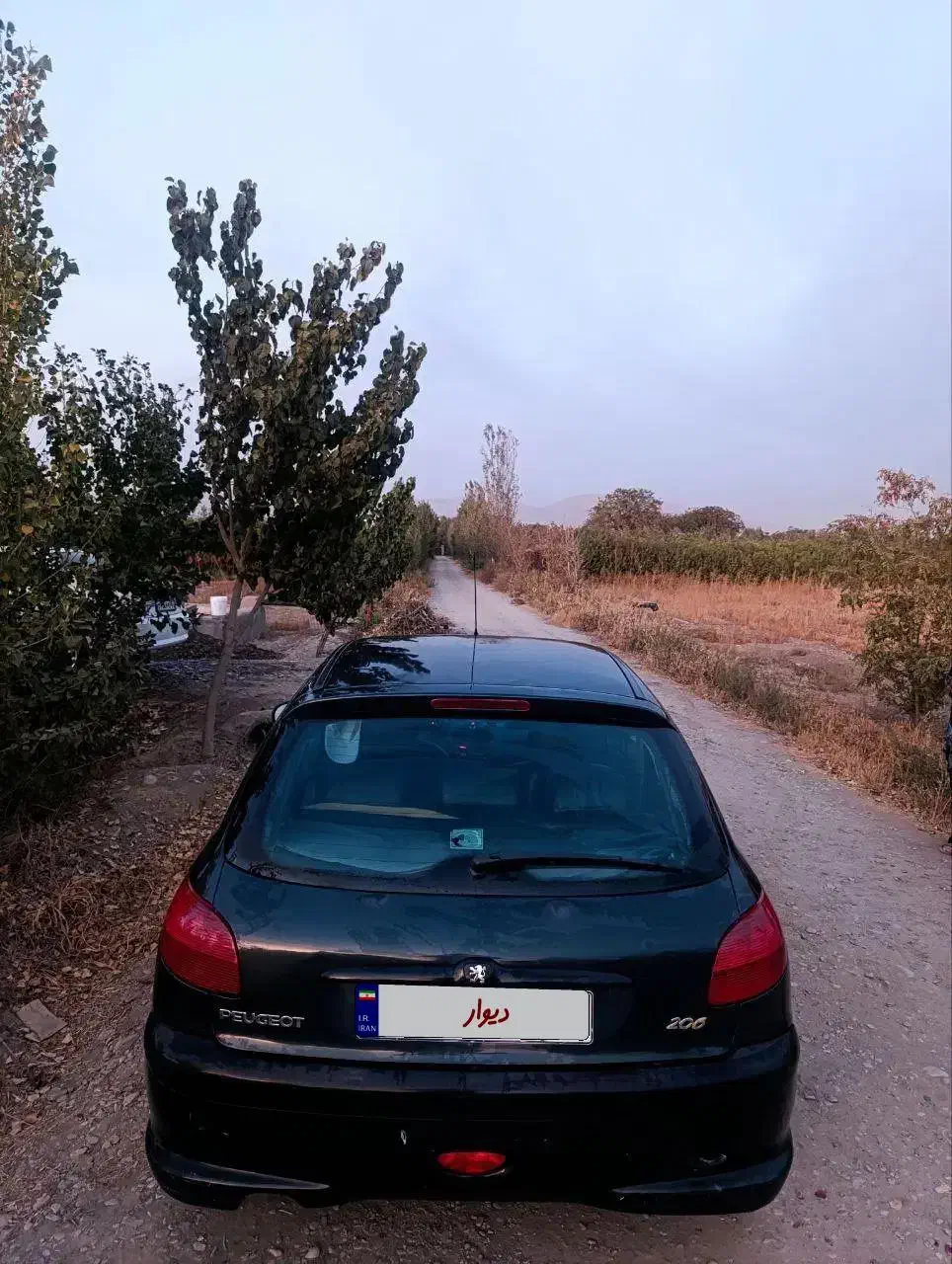 206 مدل 80 مونتاژ فرانسه|خودرو سواری و وانت|مشکین‌دشت, |دیوار