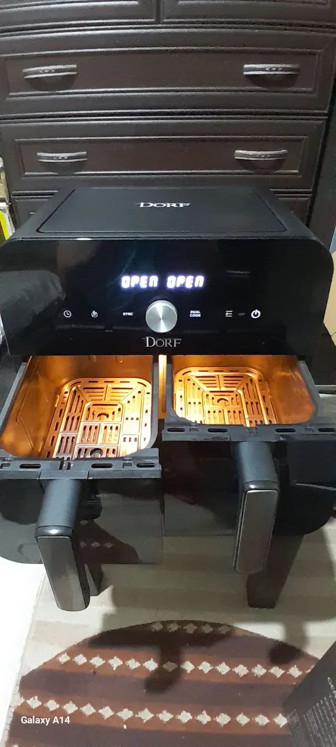 سرخ کن دوقلو درفDORF|اجاق گاز و لوازم برقی پختوپز|ملارد, |دیوار