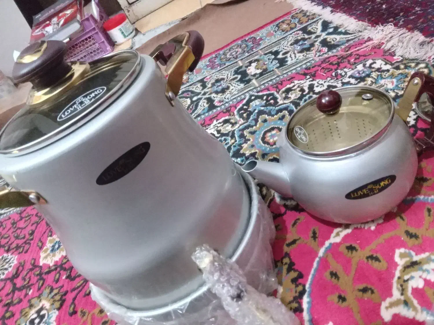 قوری و کتری روگازی آکبند|قوری، کتری، قهوهساز دستی|زاهدان, |دیوار