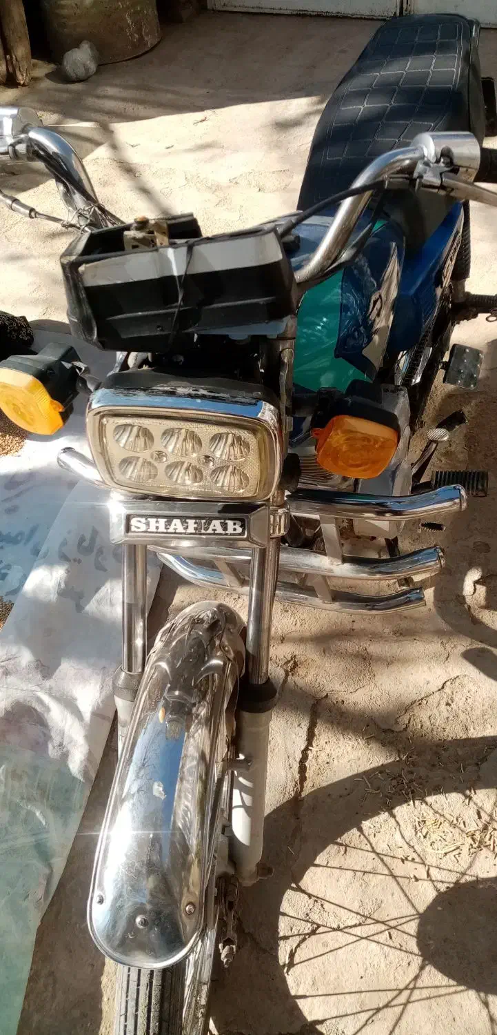 موتور هندا شهاب 125|موتورسیکلت|زاوه, |دیوار