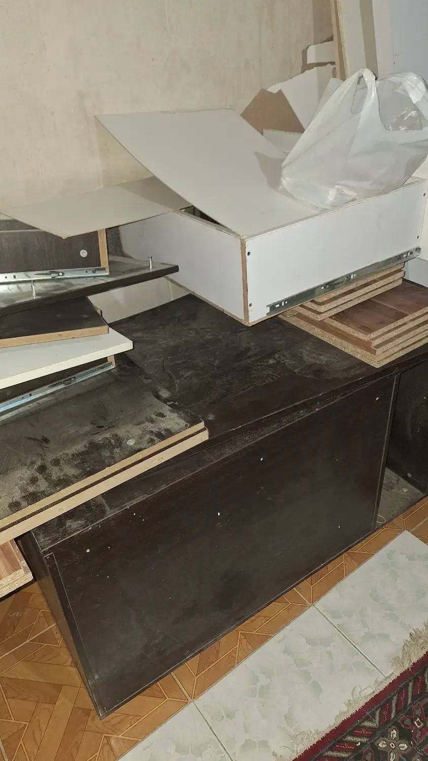 فروش میزد طرح ال تمامmdf|دفتر کار|بانه, |دیوار