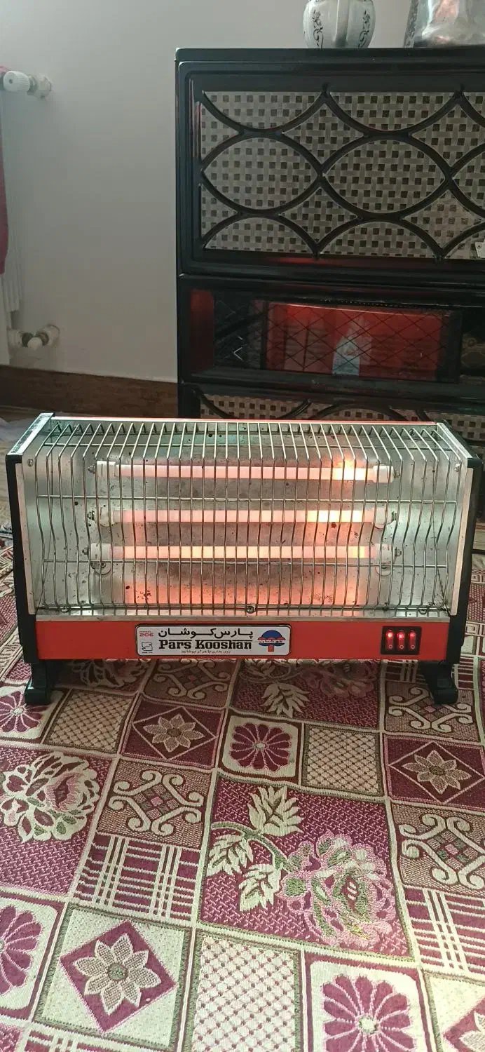 بخاری برقی پارس کوشان|بخاری، هیتر، شومینه|فومن, |دیوار