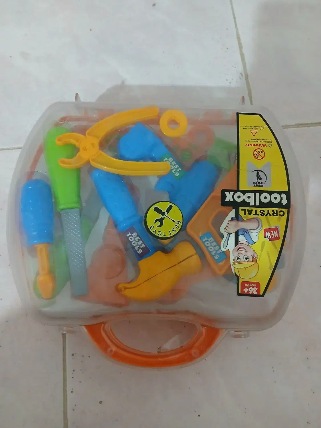 جعبه ابزار کودک|اسباب‌بازی بچه|گنبد کاووس, |دیوار