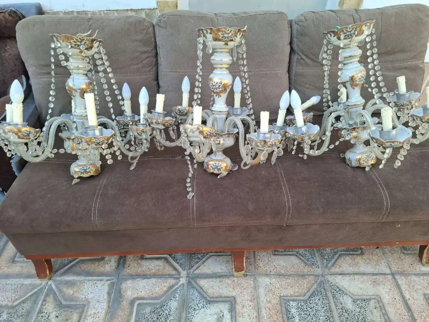 فروش لوستر|لوستر و چراغ آویز|یزد, |دیوار