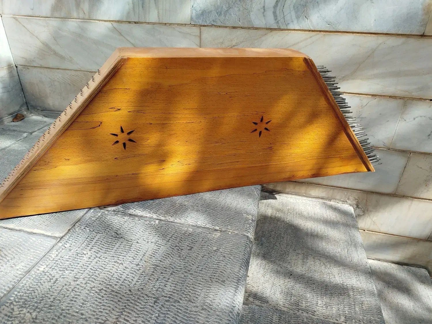 سنتور خام قدیمی بدون سیم|سازهای سنتی|اردبیل, |دیوار