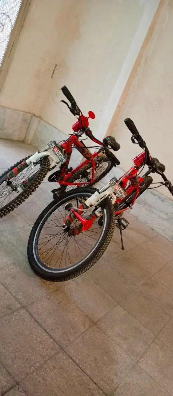 دوچرخه ۲۶ . دوچرخه نو. باربند دوچرخه|دوچرخه، اسکیت، اسکوتر|قدس, شهر‌قدس|دیوار