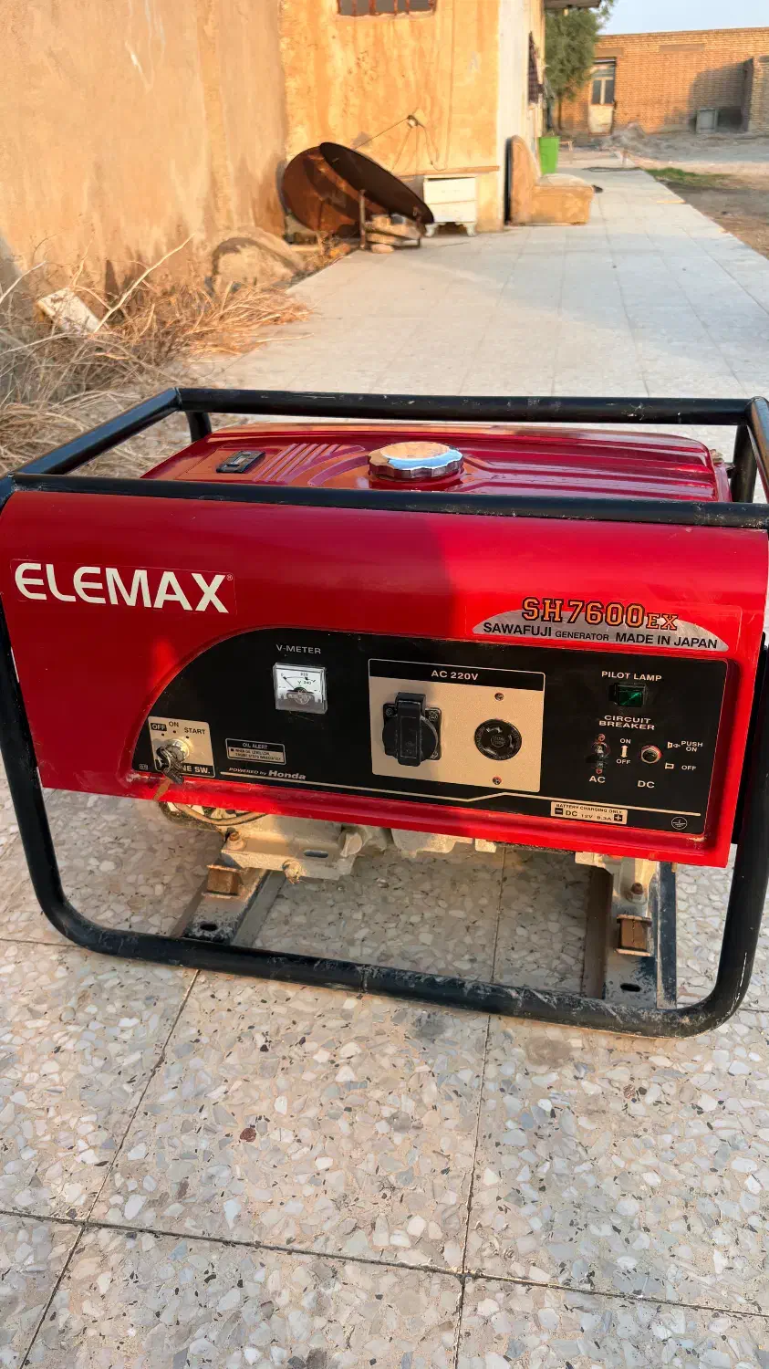 موتور برق هوندا SH7600ex|ابزارآلات|اهواز, کیانپارس |دیوار