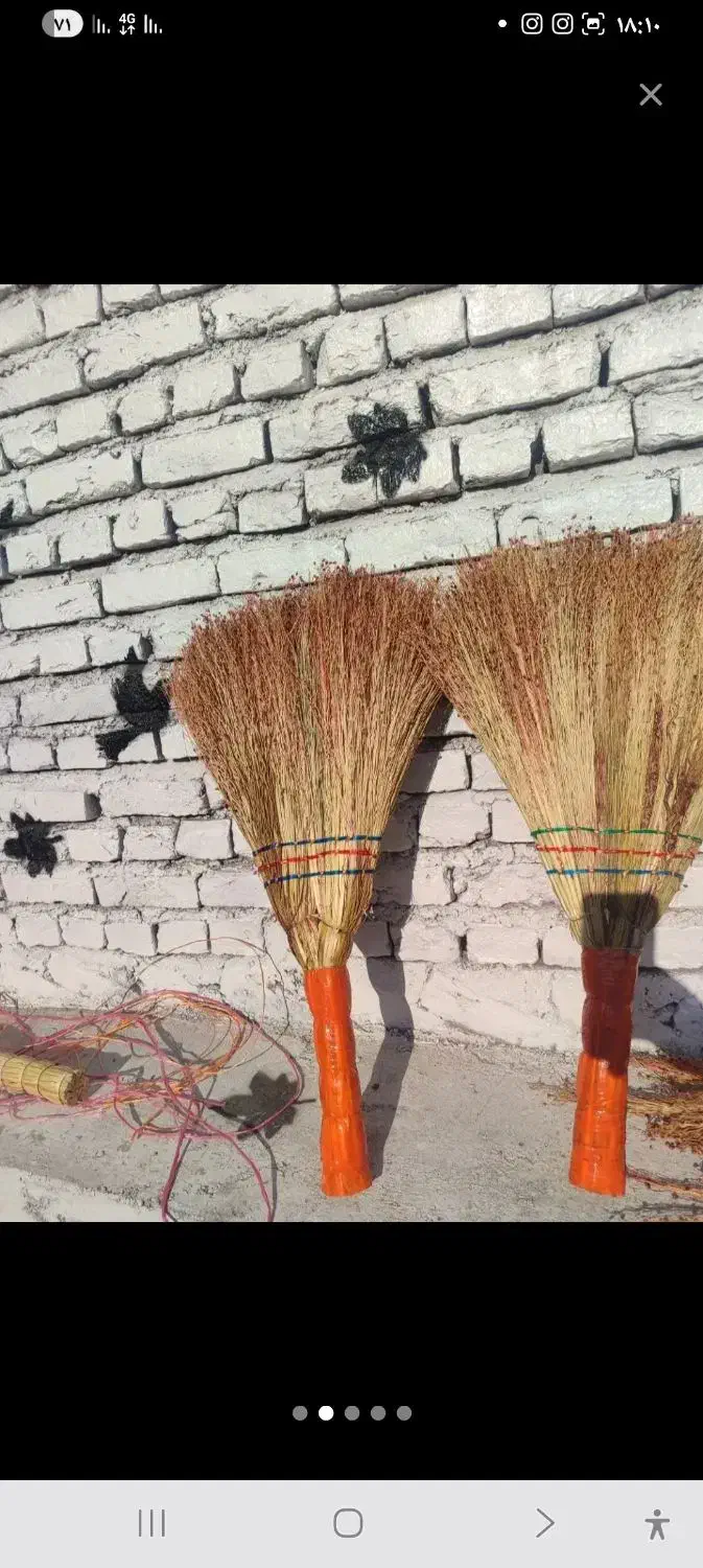 جارو با کیفیت وضخیم|لوازم نظافت|اردبیل, |دیوار